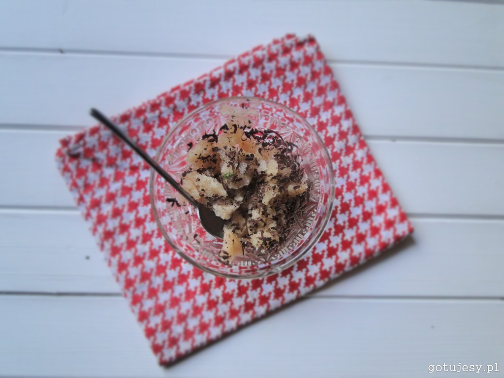 Sorbet gruszkowo-bananowy